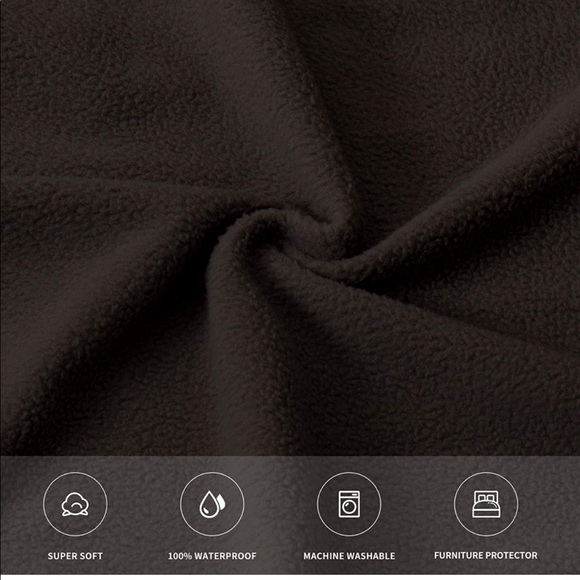 Easy-Going 100% Waterproof Fleece Bed Cover Washable Furniture Protector Cover - Picture 5 of 8